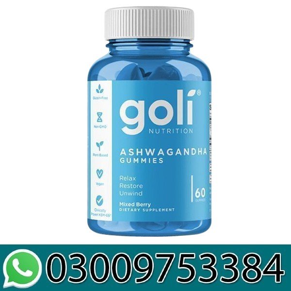 Goli Ashwagandha Gummies Price In Pakistan