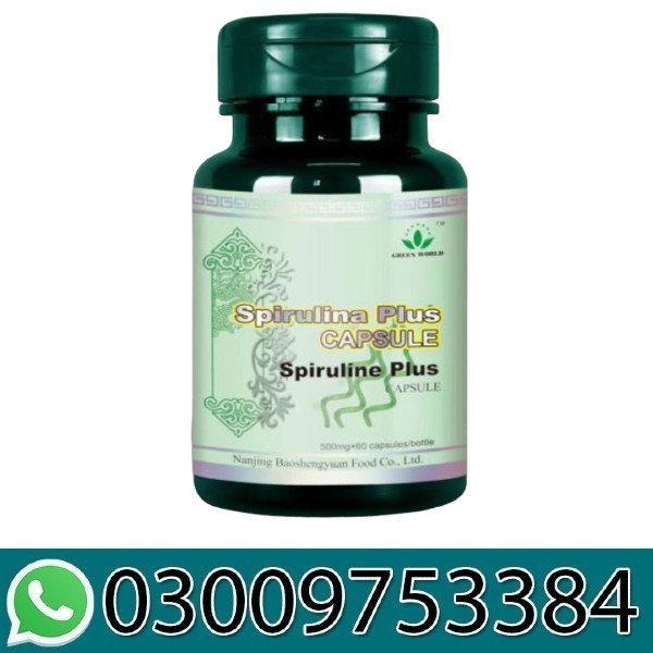 Green World Spirulina Plus Capsule in Pakistan