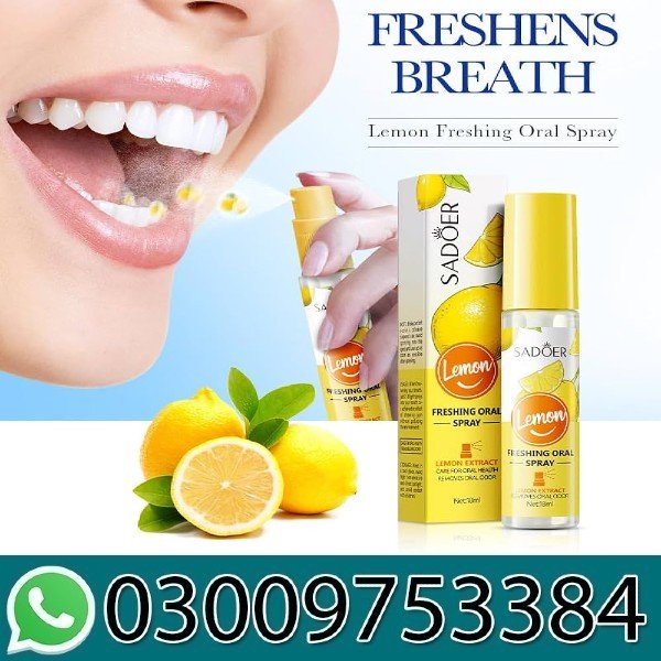 Lemon Flavor Breath Spray in Pakistan 