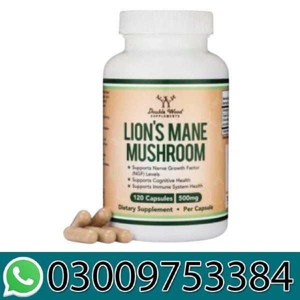 Lions Mane Mushroom Capsules in Pakistan