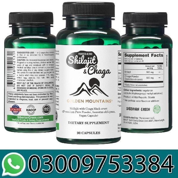 Shilajit Vegan Capsule 500mg in Pakistan