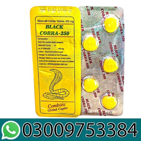 Black Cobra Tablets 250mg In Pakistan	