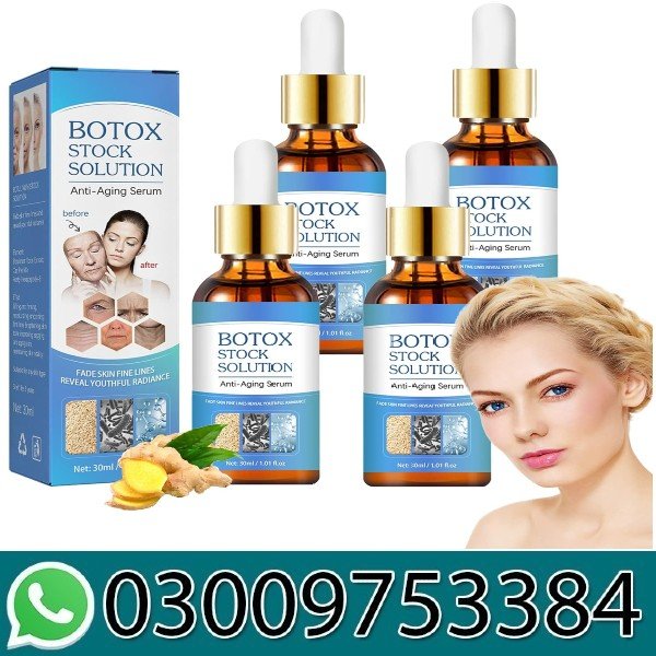 Botox Stock Solution Serum Price in Pakistan