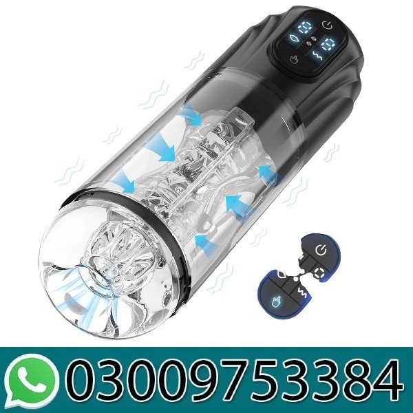 Automatic Heated Sucking Masturbator In Pakistan
