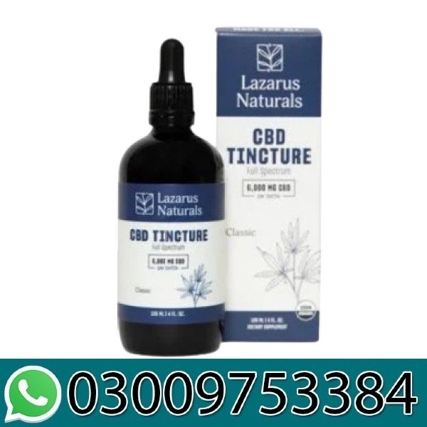 CBD THC Tincture Oil In Pakistan