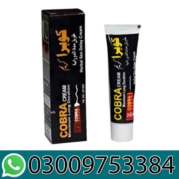 Cobra 125 Delay Cream In Pakistan