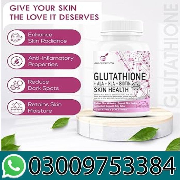 GOA NUTRITIONS Glutathione Tablets 1000mg Price in Pakistan