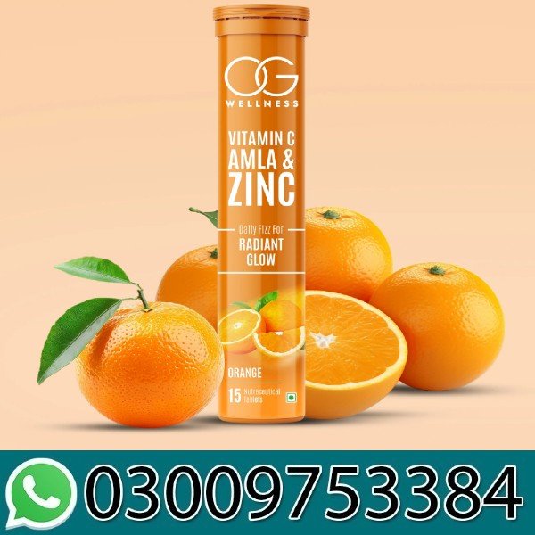 Orange Flavour Immunity Booster Effervescent Tablets In Pakistan