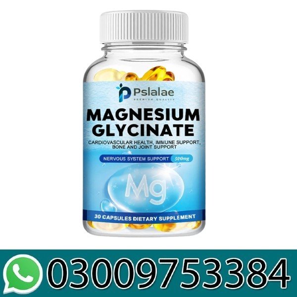 Pslalae Magnesium Glycinate Capsules 500mg In Pakistan