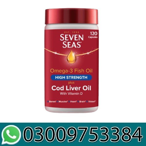 Seven Seas Cod Liver Oil Plus Garlic In Pakistan