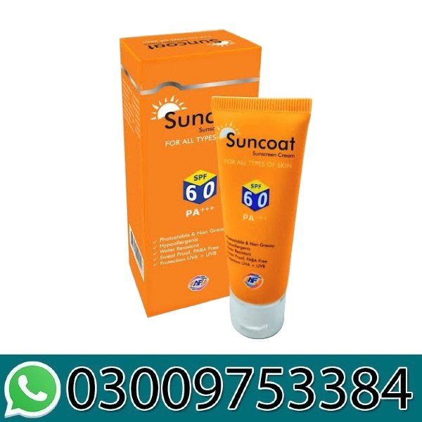Suncoat Sunscreen Cream In Pakistan
