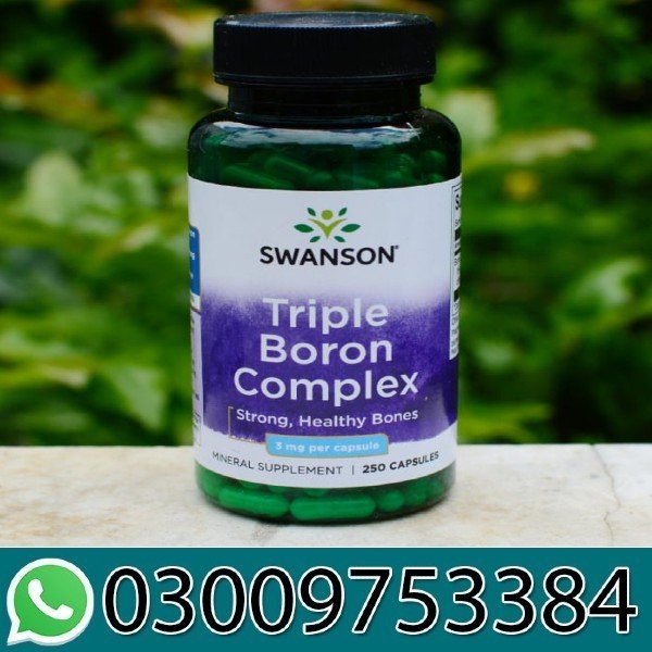 Swanson Triple Boron Complex Capsule In Pakistan