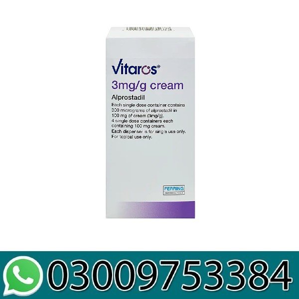 Vitaros Cream In Pakistan