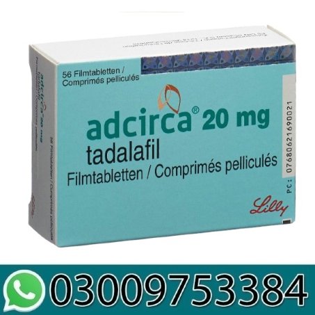 Adcirca 20Mg Tablets In Pakistan