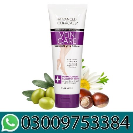Advanced Clinicals Vein Care Cream In Pakistan