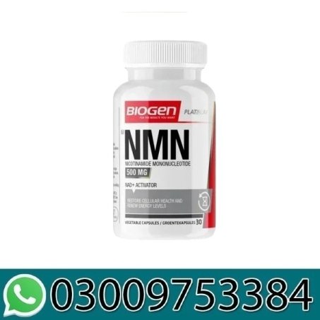 Biogen Nmn 500mg Nicotinamide Mononucleotide Capsules In Pakistan