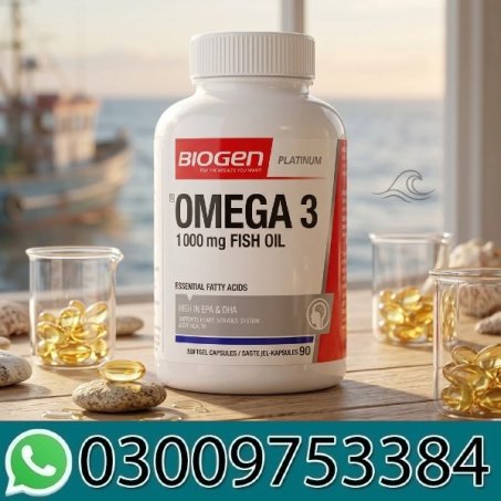 Biogen Omega 3 1000mg Fish Oil In Pakistan