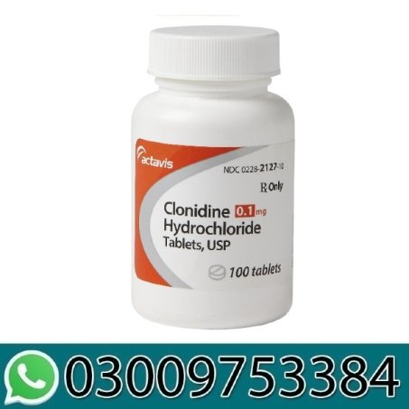 Clonidine 0.1MG Tablets Price In Pakistan