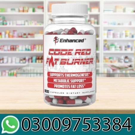 Enhanced Labs – Code Red Fat Burner Capsules in Pakistan