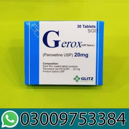 Gerox Tablet 20 Mg 30 Tablets In Pakistan