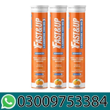 Fast&Up Fat Burner L-Carnitine Lean Body Orange Flavour in Pakistan
