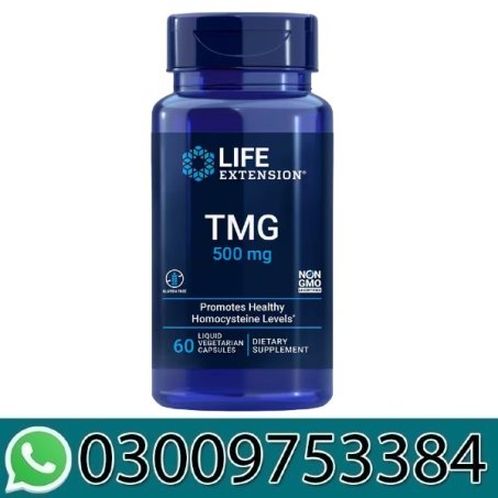 Life Extension TMG 500 mg – Trimethylglycine Supplement In Pakistan