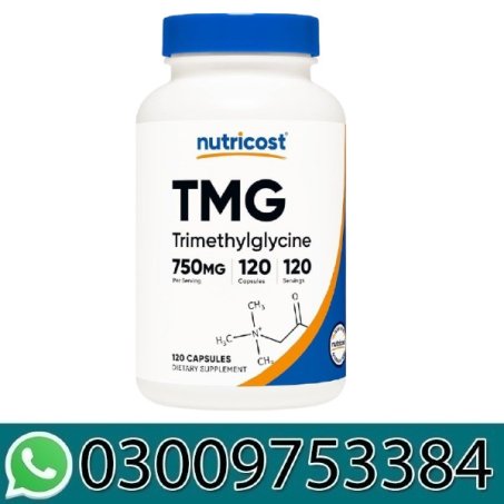 Nutricost TMG Trimethylglycine 750mg, 120 Capsules In Pakistan