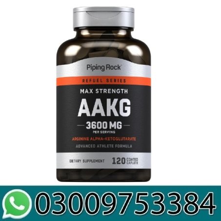 Piping Rock AAKG Supplement 120 Caplets In Pakistan