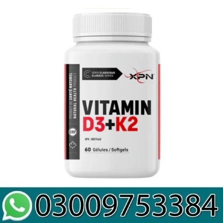 Xpn Vitamin D3+K2 Capsules In Pakistan