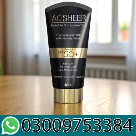 Ac Sheer Sunscreen Gel 50 Gm In Pakistan