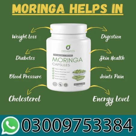 Organitics Moringa Capsules in Pakistan