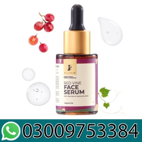 Pilgrim Red Vine Face Serum In Pakistan