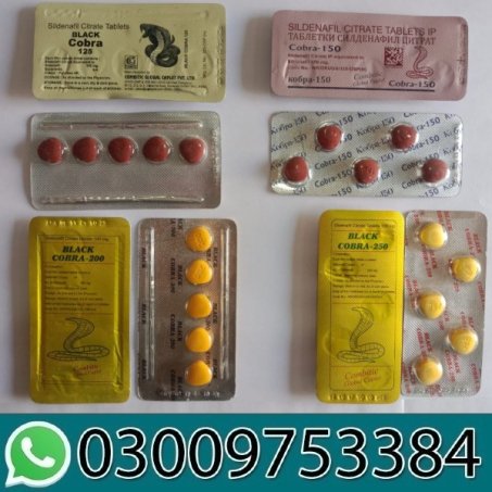 Black Cobra Tablets Online Same Day Delivery in Lahore