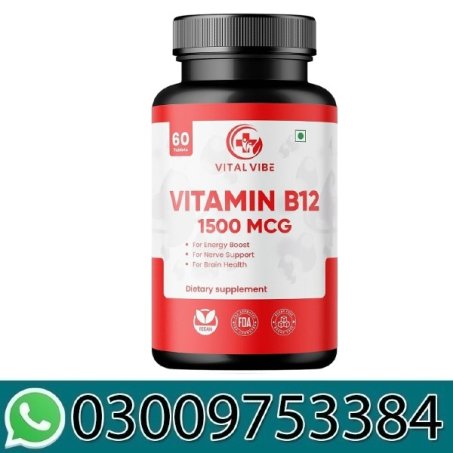 Vital Vibe Vitamin B12 1500mcg Tablets In Pakistan