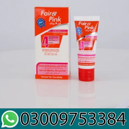 Fair And Pink Cream In Pakistan