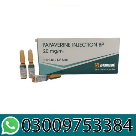 Papaverine Injection Price In Pakistan