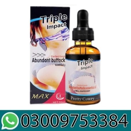 Pretty Cowry Triple Impact Buttock Oil In Pakistan