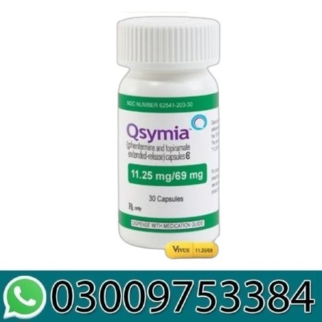 Qsymia 11.25 mg/69 mg Capsules Price in Pakistan