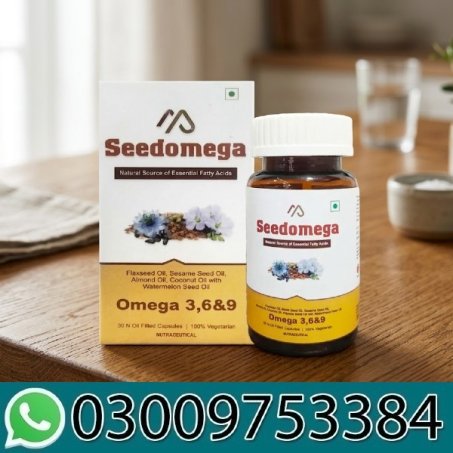 Seedomega Oil Filled Vegetarian Capsule In Pakistan