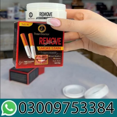 Tree Doctor Smoke Stain Teeth Whitening Powder In Pakistan