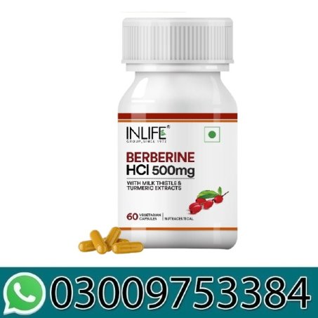 Vitality Pro Berberine HCl (500mg) + Milk Thistle Capsules In Pakistan