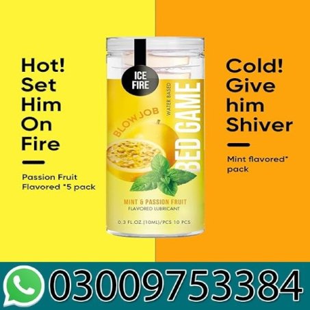 Bed Game – Flavored Lube for Oral in Pakistan