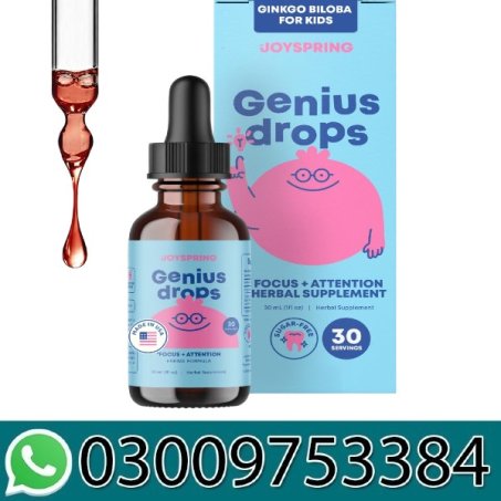 JoySpring Genius Drops for Kids Clinically Proven in Pakistan