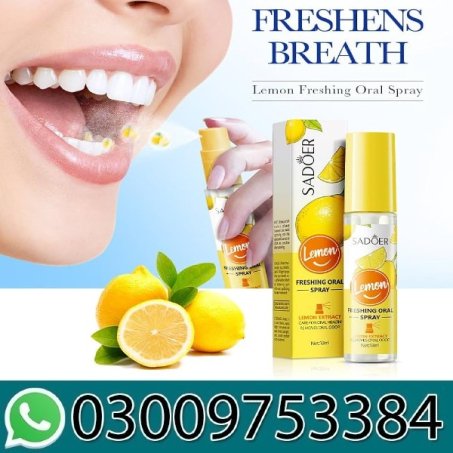 Lemon Flavor Breath Spray in Pakistan 