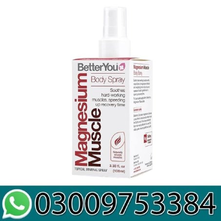 Magnesium Body Spray With 3X Magnesium Power In Pakistan