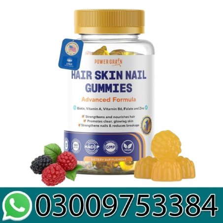 Premium Hair Skin and Nails Gummies Price In Pakistan