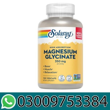 Solaray Magnesium Glycinate 350mg Capsule In Pakistan