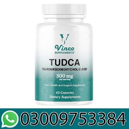 Vinco TUDCA Bile Salt Supplement 500mg In Pakistan