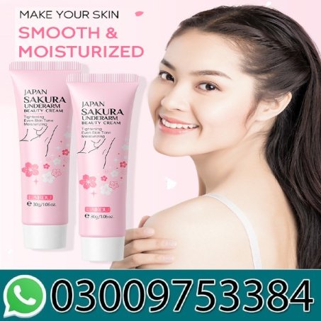 LAIKOU Japan Sakura Underarm Whitening Cream In Pakisan