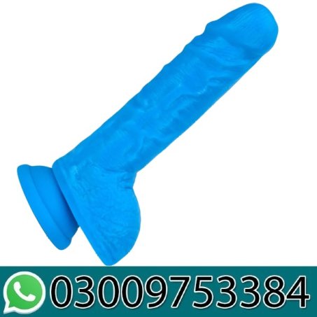 Blush Novelties Dual Density Cock, Neon Blue - Adult Toys In Pakistan